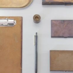 BRASS CLIP BOARD RUST -Writing Supplies Store brass clip board rust 275