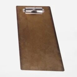 BRASS CLIP BOARD RUST -Writing Supplies Store brass clip board rust 736