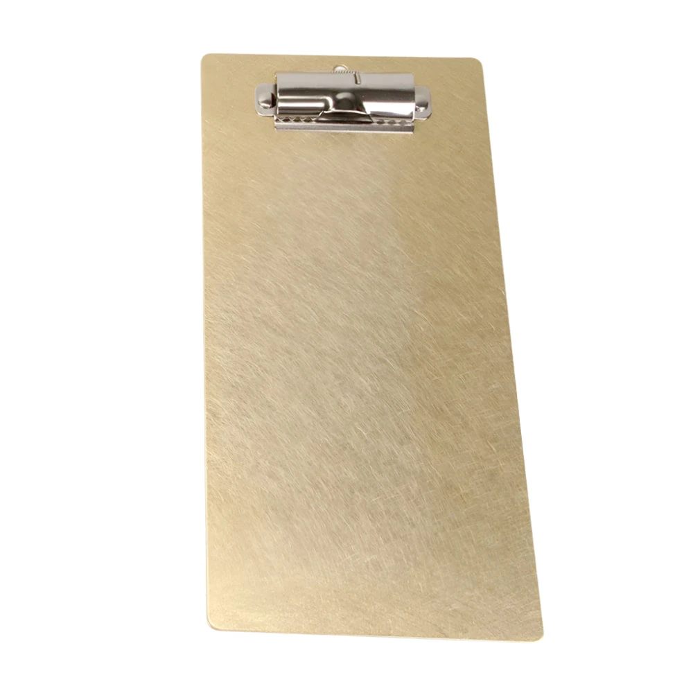 BRASS CLIP BOARD SOLID 1 BRASS CLIP BOARD SOLID