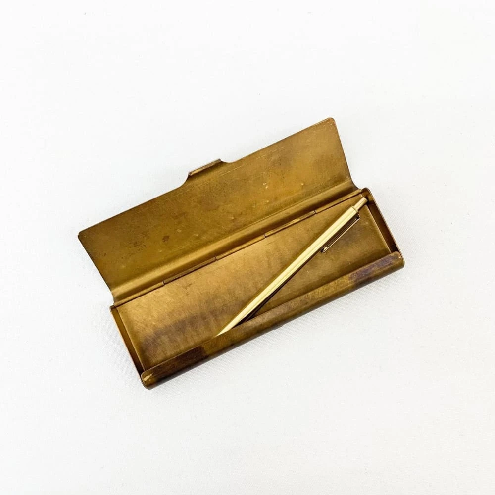 BRASS PEN CASE RUST 15 BRASS PEN CASE RUST - Image 15