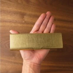 BRASS PEN CASE SOLID 20 BRASS PEN CASE SOLID -Writing Supplies Store brass pen case solid 104