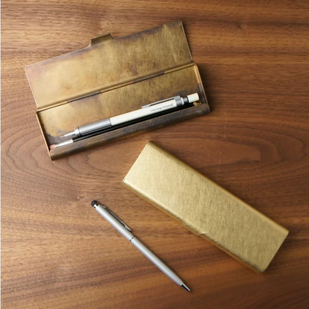 BRASS PEN CASE SOLID 5 BRASS PEN CASE SOLID - Image 5