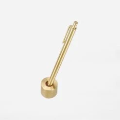 BRASS PEN STAND SOLID -Writing Supplies Store brass pen stand solid 581