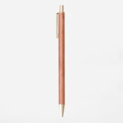 BRASS RETRACTABLE PEN COPPER 18 BRASS RETRACTABLE PEN COPPER -Writing Supplies Store brass retractable pen copper ballpoint 904