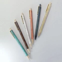 Writing Supplies Store -Writing Supplies Store brass retractable pen hanmon jyungin ballpoint 589