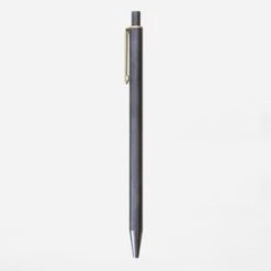 BRASS RETRACTABLE PEN RUST BLACK -Writing Supplies Store brass retractable pen rust black ballpoint 807