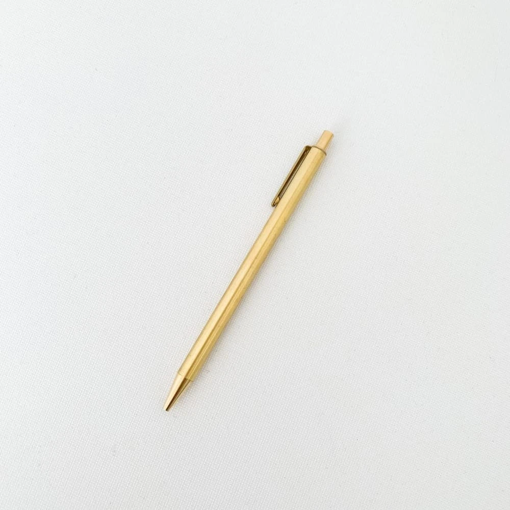 BRASS RETRACTABLE PEN SOLID BRASS 11 BRASS RETRACTABLE PEN SOLID BRASS - Image 11