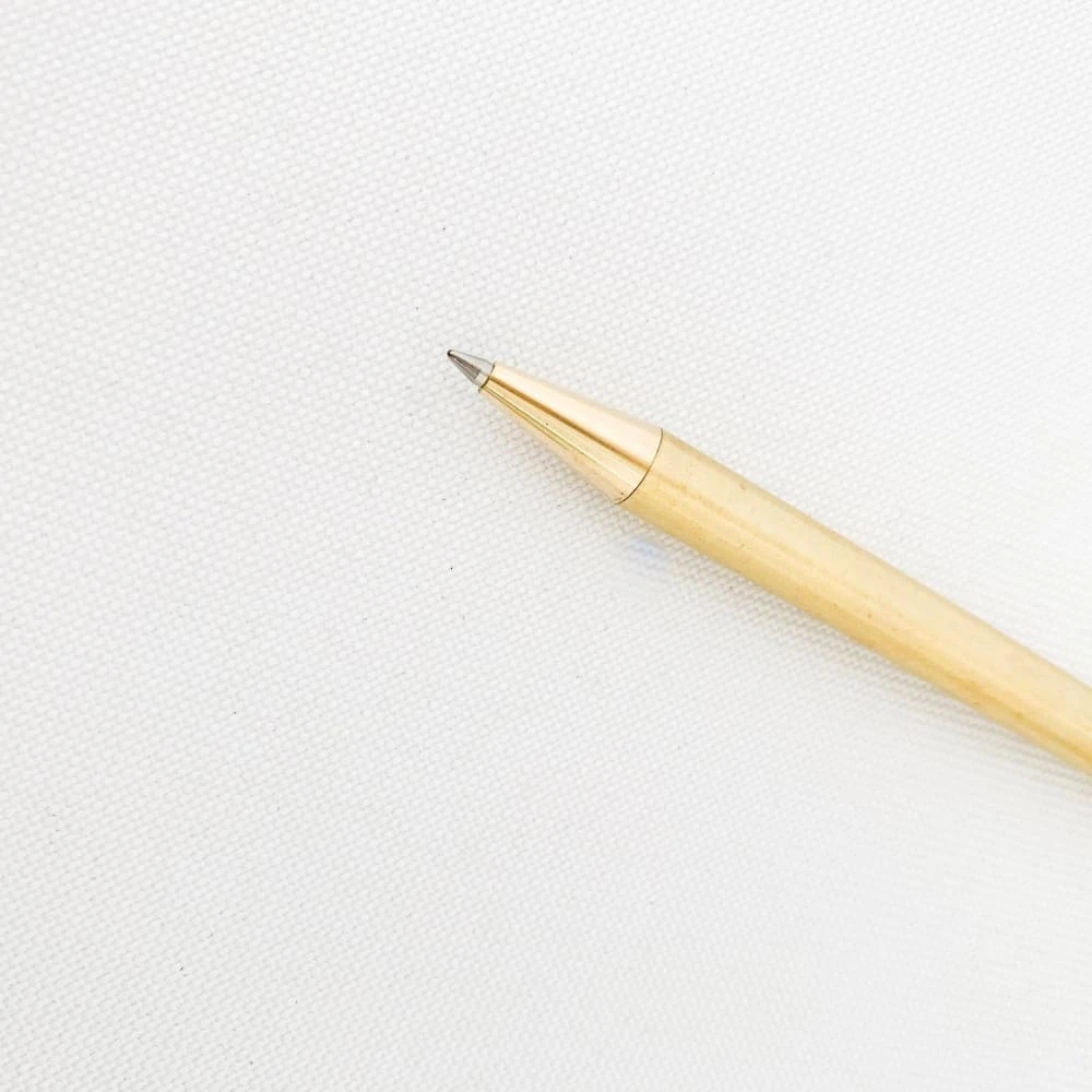 BRASS RETRACTABLE PEN SOLID BRASS 12 BRASS RETRACTABLE PEN SOLID BRASS - Image 12