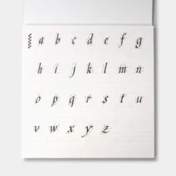 Calligraphy Practice Notebook / Chancery Cursive 14 Calligraphy Practice Notebook / Chancery Cursive -Writing Supplies Store calligraphy practice notebook chancery cursive 489