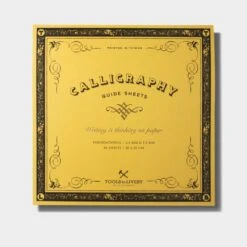 Calligraphy Practice Notebook / Chancery Cursive