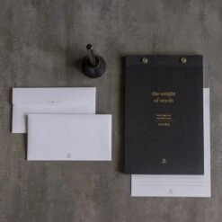 Classic Reflect-Letter Paper Set(Black) 28 Classic Reflect-Letter Paper Set(Black) -Writing Supplies Store classic reflect letter paper setblack and envelope 886