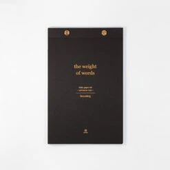 Writing Supplies Store 19 Classic Reflect-Letter Paper Set(Black)