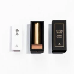 Classic Reflect-Pen Container(Brass) -Writing Supplies Store classic reflect pen containerbrass case 578