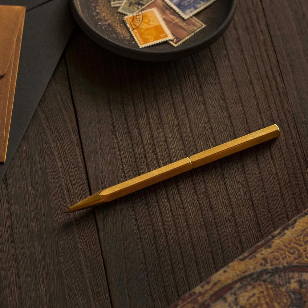 Classic Revolve-Slim Ballpoint Pen(Brass) 14 Classic Revolve-Slim Ballpoint Pen(Brass) - Image 14