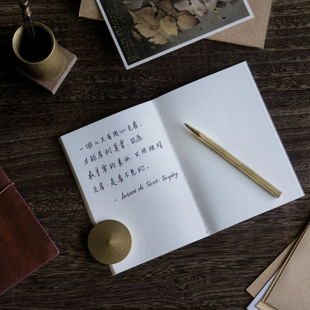 Classic Revolve-Slim Ballpoint Pen(Brass) 2 Classic Revolve-Slim Ballpoint Pen(Brass) - Image 2