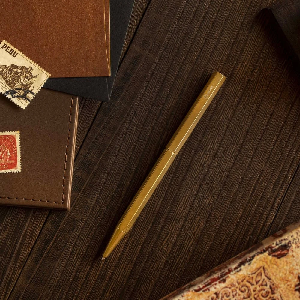 Classic Revolve-Slim Ballpoint Pen(Brass) 13 Classic Revolve-Slim Ballpoint Pen(Brass) - Image 13