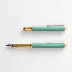 Limited Edition BRASS Fountain Pen Factory Green