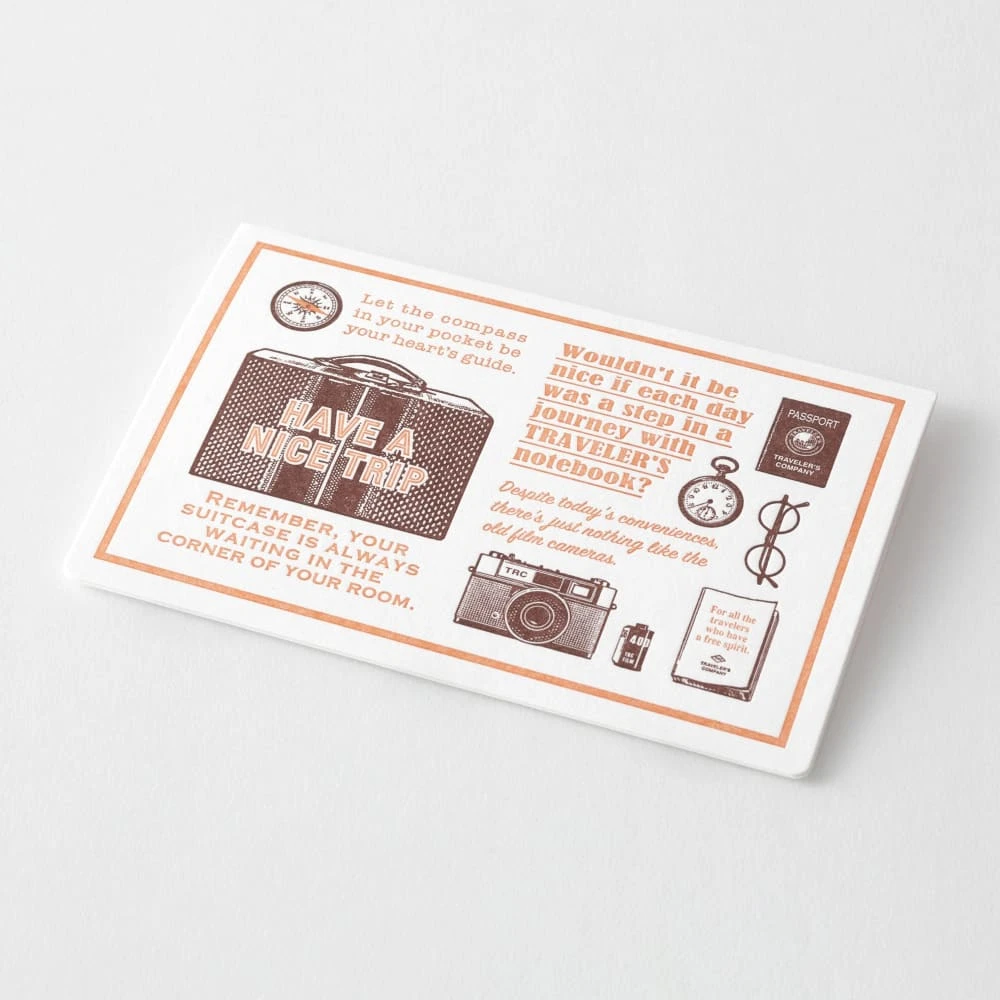 TF Letterpress Card Brown FO 1 TF Letterpress Card Brown FO