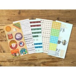 TRAVELER'S Notebook Customized Sticker Set For Diary 2023 -Writing Supplies Store travelers notebook customized sticker set for diary 2023 stickers 530