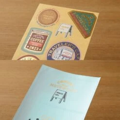 TRAVELER'S Notebook Customized Sticker Set For Diary 2023 -Writing Supplies Store travelers notebook customized sticker set for diary 2023 stickers 869