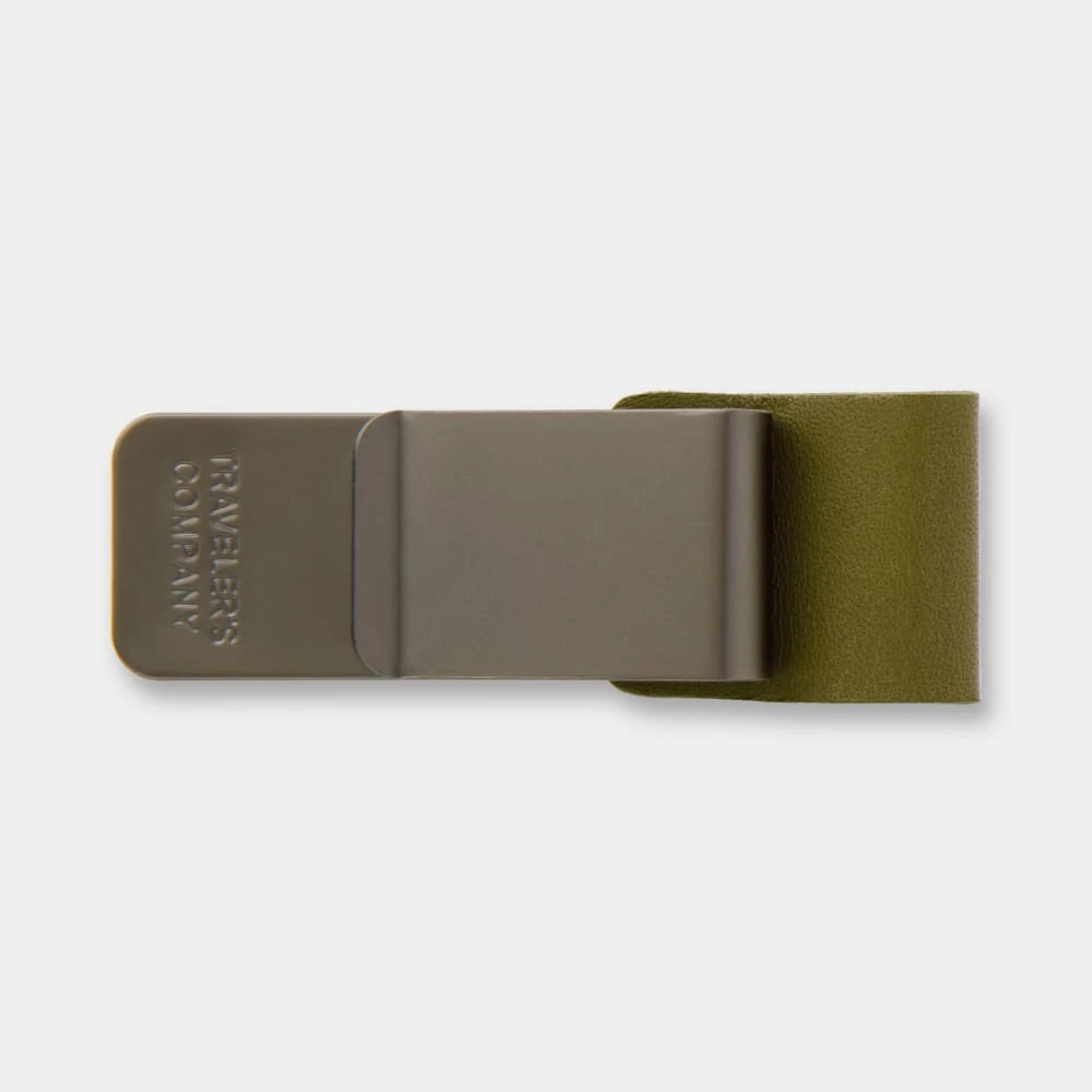 TRAVELER’S Notebook Olive Pen Holder 6 TRAVELER’S Notebook Olive Pen Holder - Image 6
