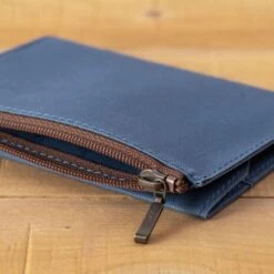 TRAVELER'S Notebook Passport Size Cotton Zipper Case Blue -Writing Supplies Store travelers notebook passport size cotton zipper case blue pocket 109