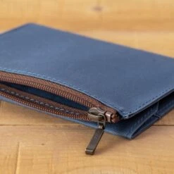 TRAVELER'S Notebook Passport Size Cotton Zipper Case Blue -Writing Supplies Store travelers notebook passport size cotton zipper case blue pocket 726