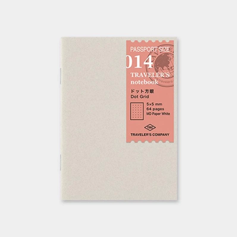 TRAVELER'S Notebook Passport Size Refill Dot Grid 1 TRAVELER'S Notebook Passport Size Refill Dot Grid