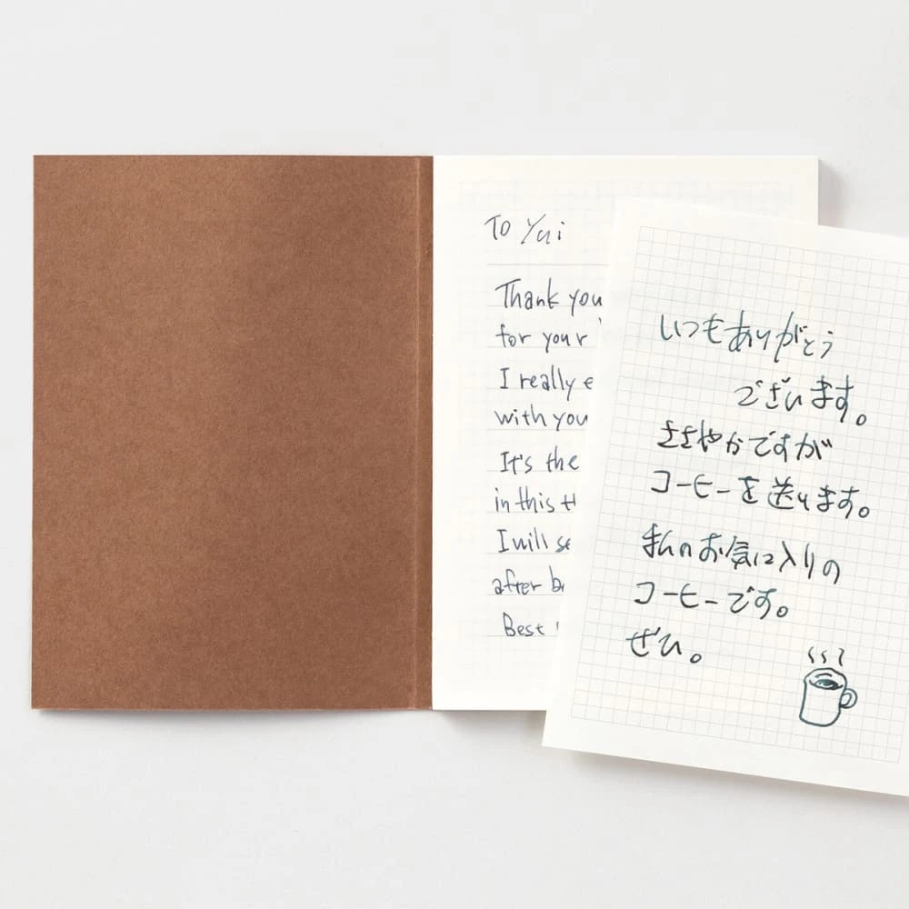 TRAVELER'S Notebook Passport Size Refill Letter Pad 3 TRAVELER'S Notebook Passport Size Refill Letter Pad - Image 3