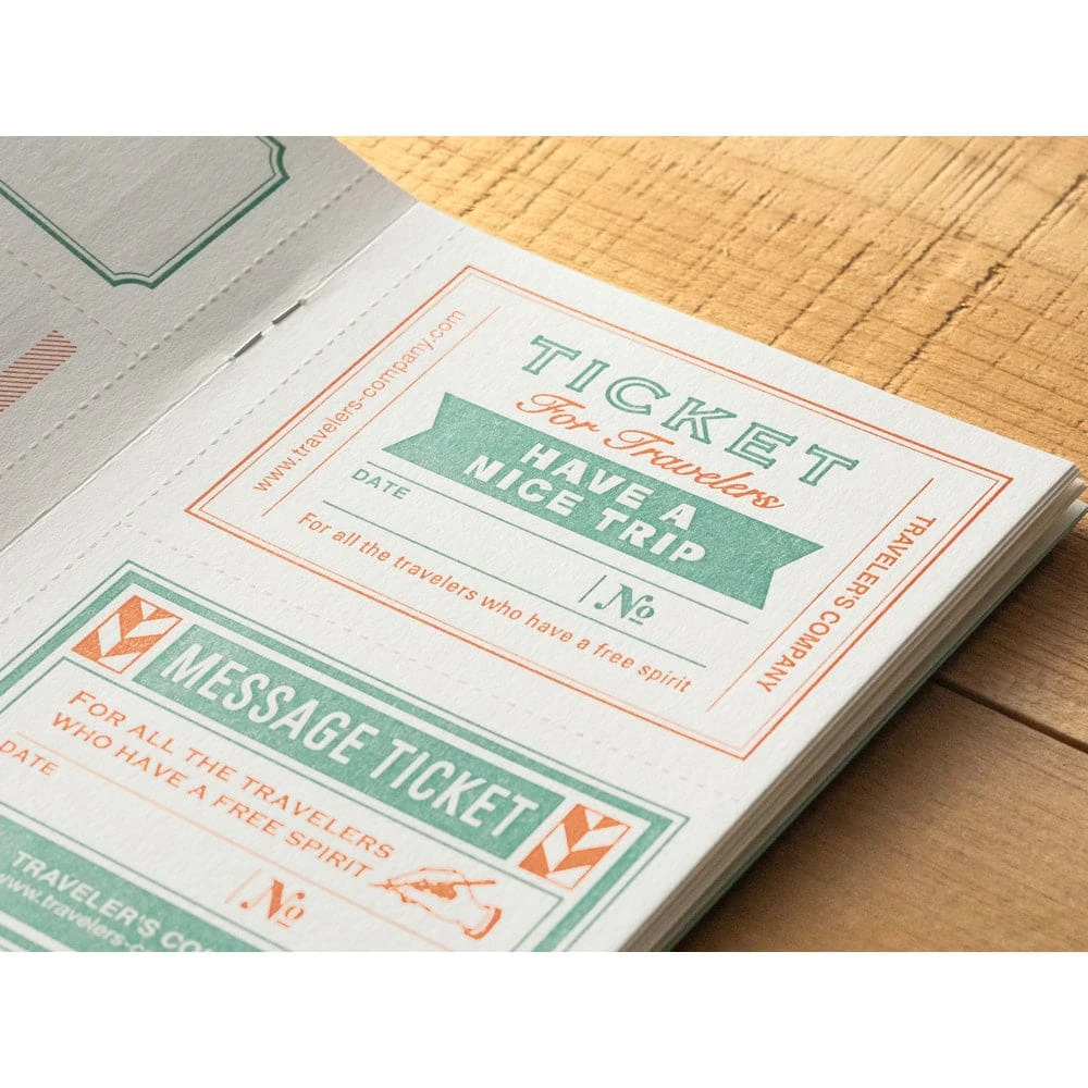 TRAVELER'S Notebook Passport Size Refill Message Card 5 TRAVELER'S Notebook Passport Size Refill Message Card - Image 5