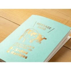 TRAVELER'S Notebook Passport Size Refill Message Card 17 TRAVELER'S Notebook Passport Size Refill Message Card -Writing Supplies Store travelers notebook passport size refill message card paper 466