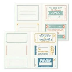 TRAVELER'S Notebook Passport Size Refill Message Card 28 TRAVELER'S Notebook Passport Size Refill Message Card -Writing Supplies Store travelers notebook passport size refill message card paper 577