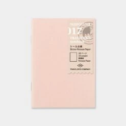 TRAVELER’S Notebook Passport Size Refill Sticker Release Paper