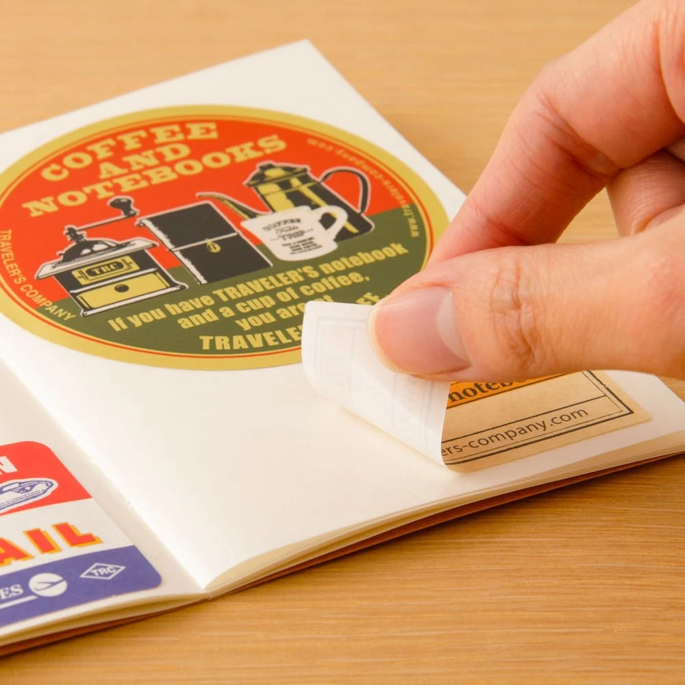 TRAVELER’S Notebook Passport Size Refill Sticker Release Paper 3 TRAVELER’S Notebook Passport Size Refill Sticker Release Paper - Image 3