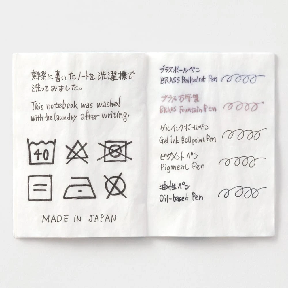 TRAVELER'S Notebook Passport Size Refill Washable Paper 10 TRAVELER'S Notebook Passport Size Refill Washable Paper - Image 10