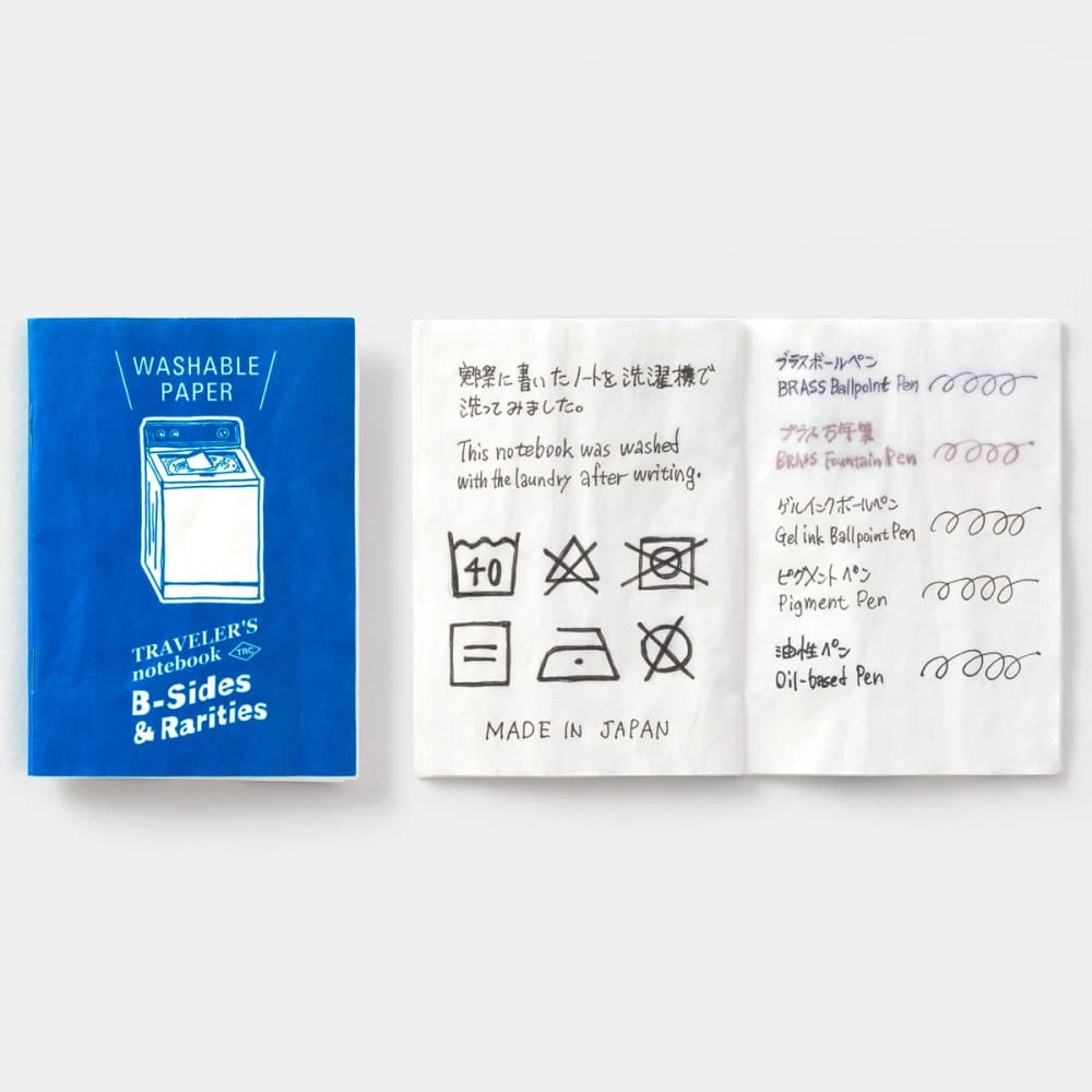 TRAVELER'S Notebook Passport Size Refill Washable Paper 2 TRAVELER'S Notebook Passport Size Refill Washable Paper - Image 2