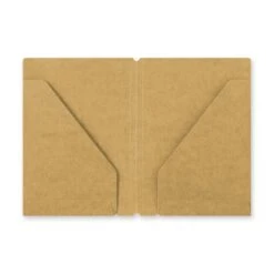TRAVELER'S Notebook Refill Kraft Paper Folder 010 -Writing Supplies Store travelers notebook refill kraft paper folder 010 185