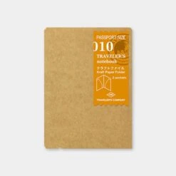 TRAVELER'S Notebook Refill Kraft Paper Folder 010 -Writing Supplies Store travelers notebook refill kraft paper folder 010 610