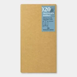 Writing Supplies Store 11 TRAVELER'S Notebook Refill Kraft Paper Folder 020