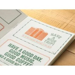 TRAVELER'S Notebook Refill Message Card -Writing Supplies Store travelers notebook refill message card paper 133