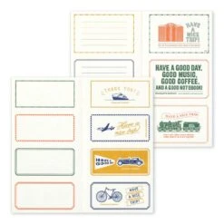 TRAVELER'S Notebook Refill Message Card -Writing Supplies Store travelers notebook refill message card paper 627