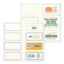 TRAVELER'S Notebook Refill Message Card -Writing Supplies Store travelers notebook refill message card paper 914