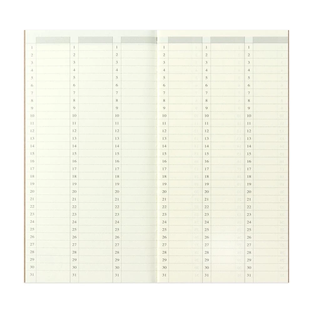 TRAVELER'S Notebook Refill Weekly Free Vertical 018 10 TRAVELER'S Notebook Refill Weekly Free Vertical 018 - Image 10