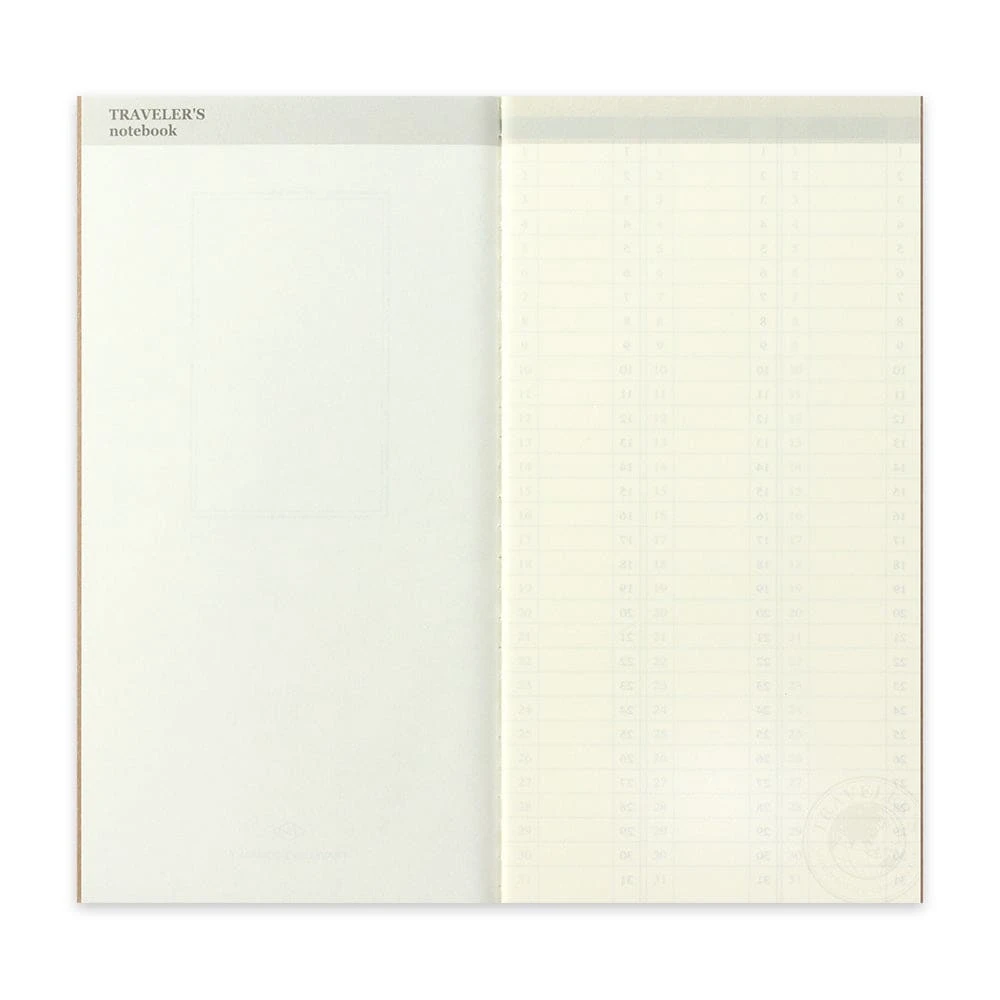 TRAVELER'S Notebook Refill Weekly Free Vertical 018 3 TRAVELER'S Notebook Refill Weekly Free Vertical 018 - Image 3