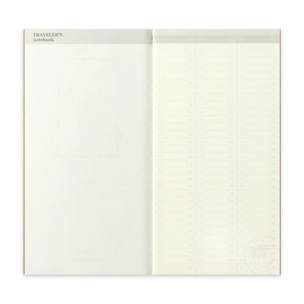 TRAVELER'S Notebook Refill Weekly Free Vertical 018 9 TRAVELER'S Notebook Refill Weekly Free Vertical 018 - Image 9