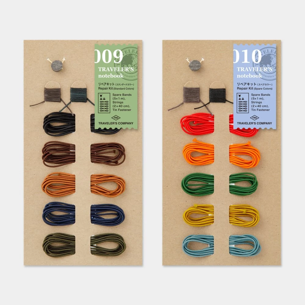 TRAVELER’S Notebook Repair Kit Spare Colors 3 TRAVELER’S Notebook Repair Kit Spare Colors - Image 3